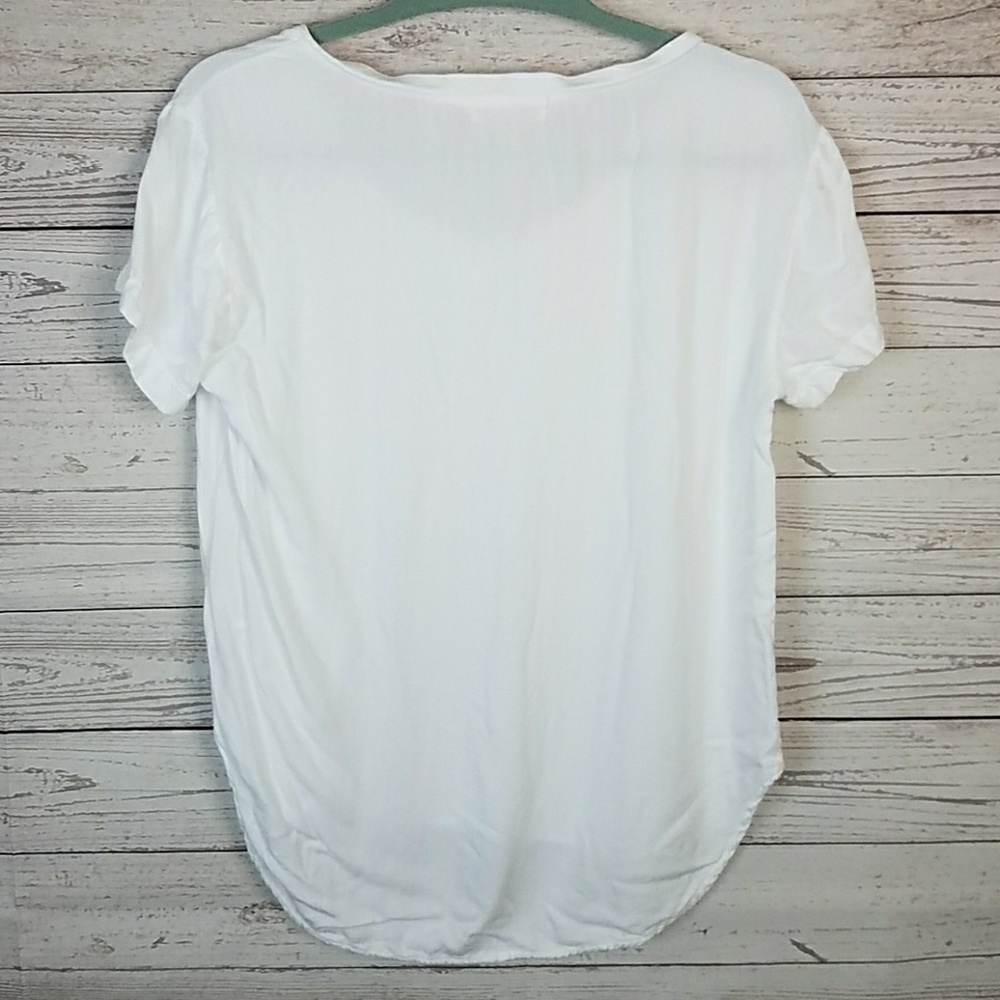 Cloth & Stone Basic White Tee - image 4